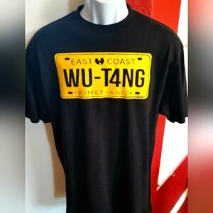 Wutang Legacy License Plate.  Protect Ya Neck. Size XL.  Optional Sizes!